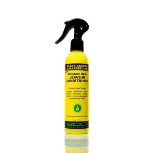 Eco Styler black castor & flaxseed oil moisture rich leave-in conditioner 8oz